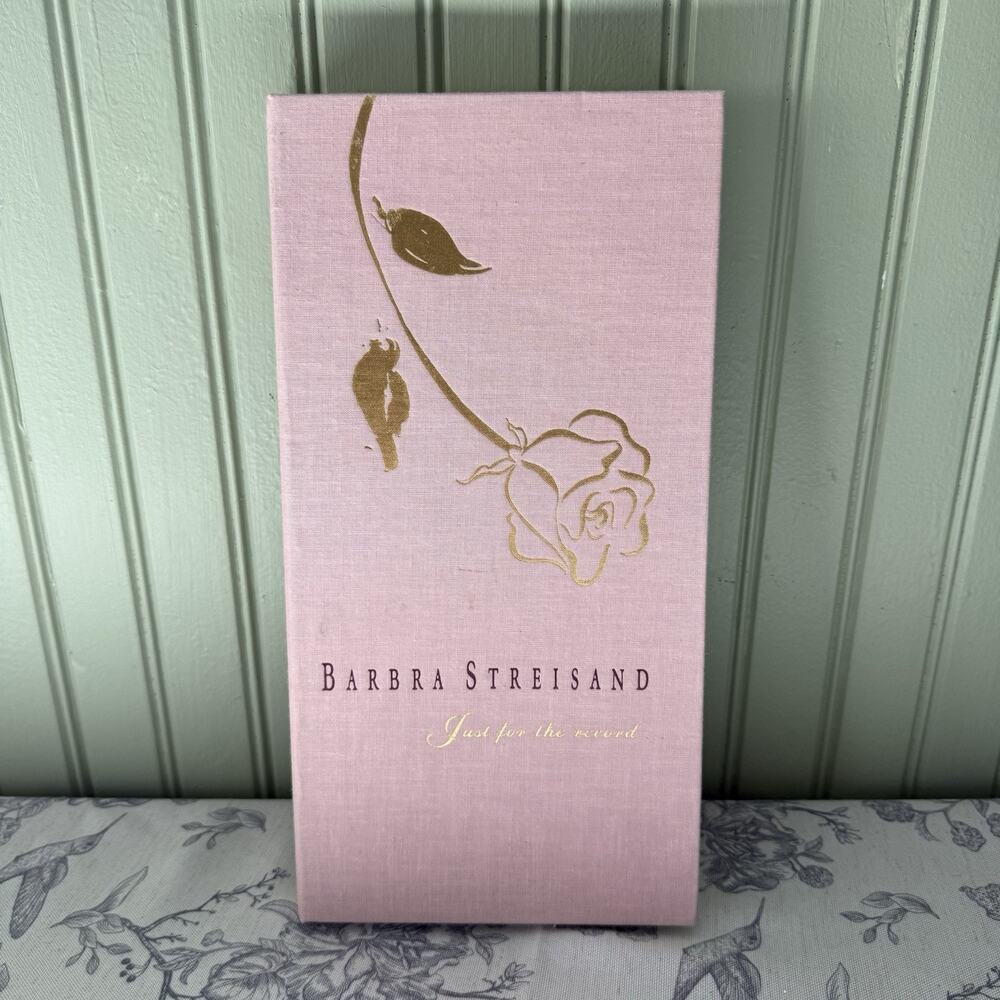 Vtg 90s Barbra Streisand – Just for the Record… 4-CD Box Set with Booklet (1991)